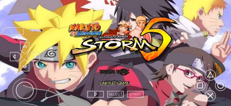 Naruto Ultimate Ninja Storm 5 PPSSPP