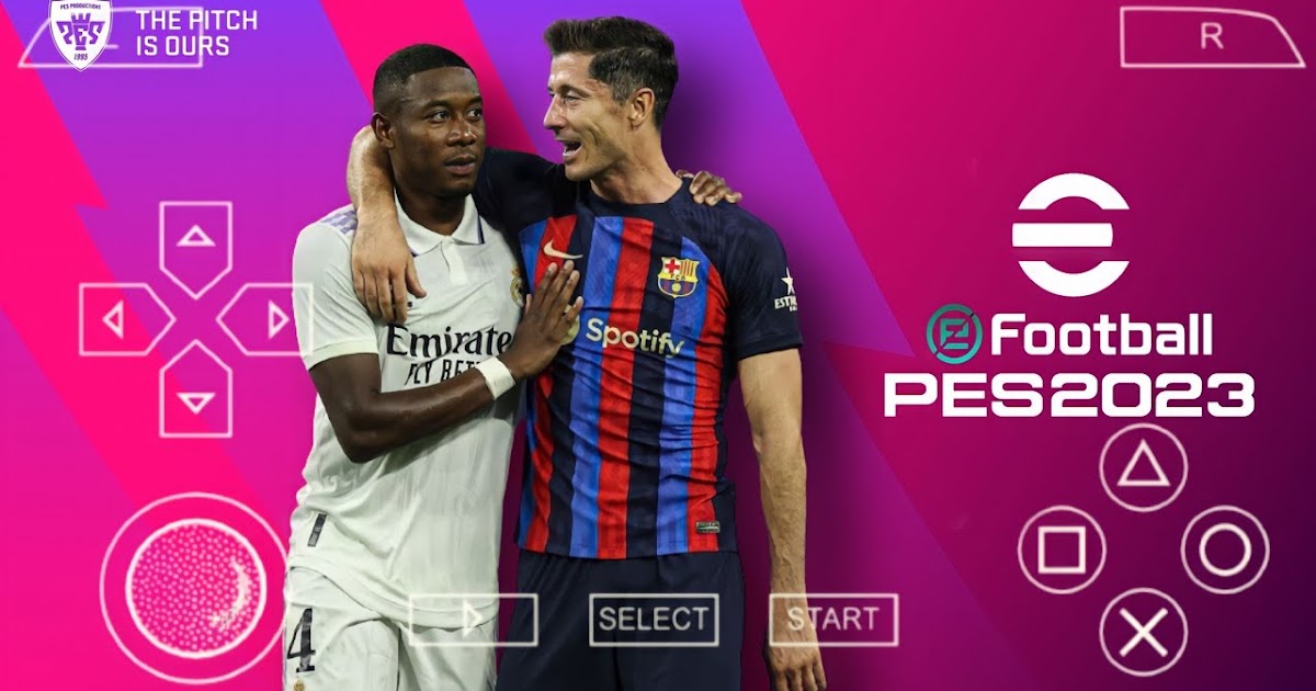 PES 2023 PPSSPP – PSP Iso PS5 Camera Download For Android 