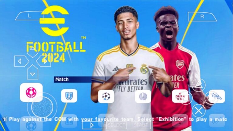 eFootball PES 2024 PPSPPP ISO Android