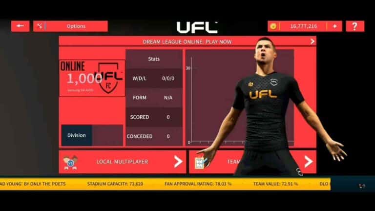 UFL 25 Mobile APK + OBB Data Offline (Dernière Version)